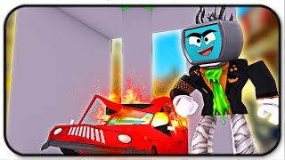 Crushing My Very First Car And Destroying It Roblox Car Cr - chrisandthemike roblox zombie rush