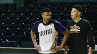 Devin Booker and the Suns in Mexico