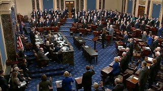 US senators sworn in to serve as jurors at Trump trial | AFP