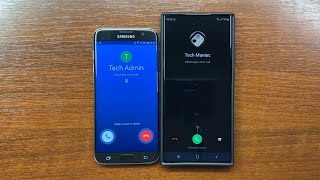 Samsung S7 Edge vs Samsung S22 Ultra Google Duo Meet App vs WhatsApp Incoming Calls. Android 8 vs 13