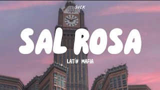 Latin Mafia - Sal rosa (Letra/Lyrics)