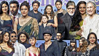 Celebrities arrives at The Archies Grand Star-Studded Premiere | Shahrukh Family, Bachchan Family