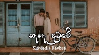 Naha Dutuwe නැහැ දුටුවේ (Dilshan Weerasinghe) song slowed + revbre @Dinaz2002