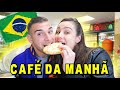 🇧🇷 Gringo Provando Coisas que só tem no Café da Manhã Brasileiro 😲