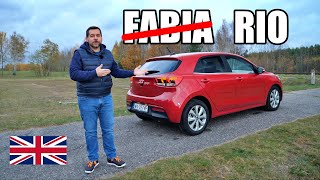 2021 KIA Rio MHEV - The Real Fabia (ENG) - Test Drive and Review
