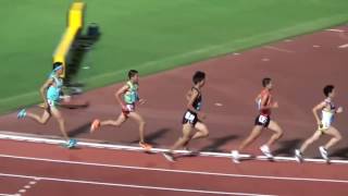 山梨インターハイ 男子5000m 決勝 2014年8月2日