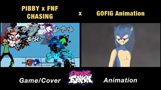 Glitch Corrupted “CHASING” But Everyone Sings It | Come Learn With Pibby | GAME x FNF Animation