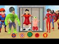 Scary Teacher 3D vs Squid Game 5 Superhero Rescue squid Girl vs Baby Escape Cage 5 Time Challenge