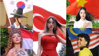 20 COUNTRY CHALLENGE FLAG TREND | BEST VIRAL VIDEOS