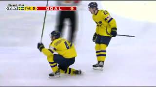 Axel Sandin Pellikka sends Sweden to the semifinals