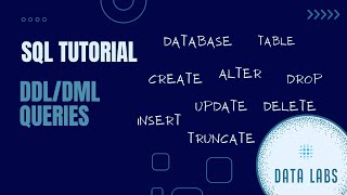 SQL Tutorial | DDL and DML Commands | SQL Basics | Beginners