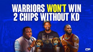Warriors WON'T Win 2 Championships Without KD 🤷‍♂️ | Highlights #Shorts