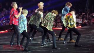 BTS all fancam KCON in Paris 20160602 by @Pedononatism