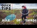 Easily Understand THE RULE OF THIRDS - QUICK TIPS for Beginners - 4k