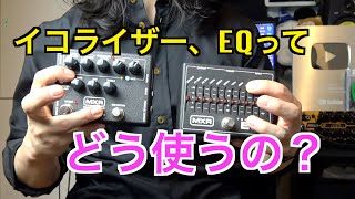 【ベース】イコライザー、EQってどんなエフェクター？音作りに重要なもの！