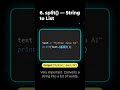 String Methods in Python 🔥 | upper lower replace split Explained