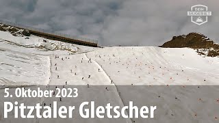 Pitztaler Gletscher am 5. Oktober 2023