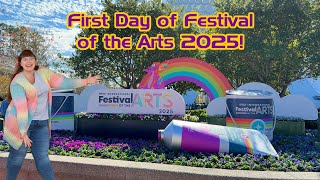 Epcot's Festival of the Arts 2025 | First Look at Disney on Broadway Communicore Exhibit and More!