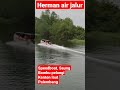 speedboat 40pk, saung Bambu,Kenten laut Palembang#shorts