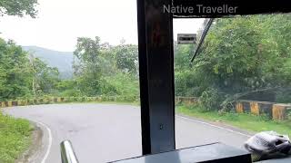 Scary &Dangerous Ghat road,Turnings|||APSRTC DRIVER CABIN VIEW|||Dantewada-Jagdalpur-Bhadrachalam|||