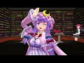 ぱっちゅぱちゅりー【東方mmd】