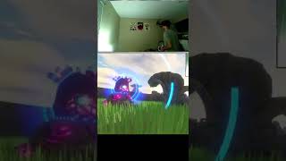 I Outmaneuver a Guardian in BOTW VR #shorts