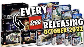 EVERY NEW LEGO SET RELEASING In OCTOBER 2022 | Marvel, The Office, Mighty Bowser, Razor Crest!