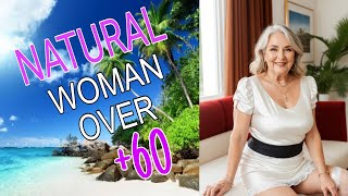 Natural Older Women Over 60 💄 Fashion Tips Review Part 166