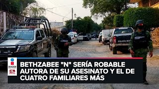 Capturan a viuda de exfuncionario de Hacienda asesinado en Temixco