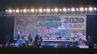 Ballipadar mahotsav enjoying  by singer antara Chakrabarti