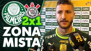 "ACABOU SENDO NORMAL" | ZÉ RAFAEL FALOU NA ZONA MISTA APÓS PALMEIRAS 2 X 1 CORINTHIANS