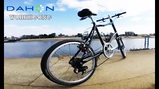 🚴DAHON WOBBEGONG🚴レストア！武庫川サイクリング🚴・ミニベロは楽しい！ダホン・ルート.小径車・折り畳み自転車 ダホン　カスタム車