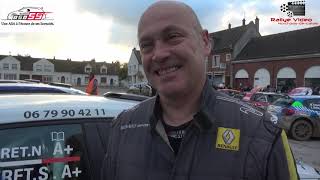 Sylvain Fouteret à l arrivée du rallye de Picardie 2021