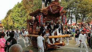 2019年 地車in大阪城2019 午前曳行（大東市 西諸福）