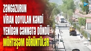 Ermənilərin 30 ildə darmadağın etdiyi kənd 2 ildə belə dirçəldi - Şərqi Zəngəzurdan GÖRÜNTÜLƏR