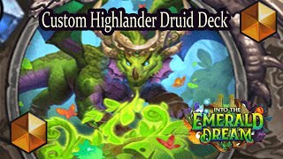 Custom Highlander Druid Deck – Dominating Hearthstone with Unique Plays!