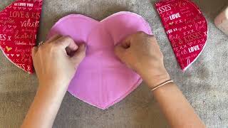 2 Easy Gift Ideas To Sew/DIY Valentine Crafts/Cute Sewing Projects/Valentine’s Day Handmade Gifts