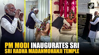 PM Modi Inaugurates ISKCON's Sri Sri Radha Madanmohanji Temple in Navi Mumbai