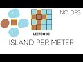 Island Perimeter (LeetCode) | Interview Question Explanation