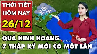 Dự báo thời tiết 26/12:  Miền Bắc sắp tăng nhiệt, ghi nhận rét kỷ lục trong 7 thập kỷ ở Bắc Kinh
