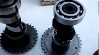 GY6 performance cam shaft