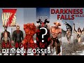 (SPOILERS) Darkness Falls Mod | ALL DF v4.1.1 Bosses to Demon Bosses! | 7 Days to Die Lets Play