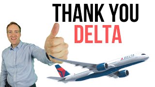 Delta Airline - Thank you - Social Media Management Best Practice: My "Delta Experience"