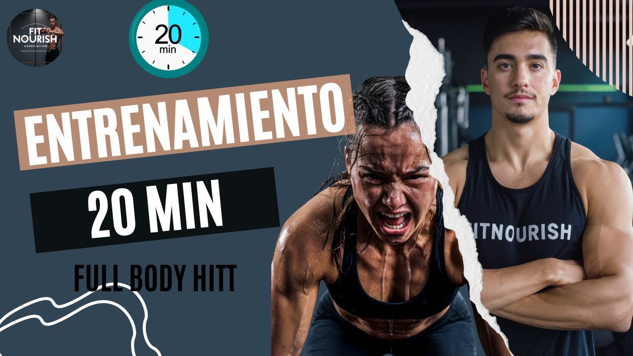 Entrenamiento Full Body Hiit 20 Min Youtube