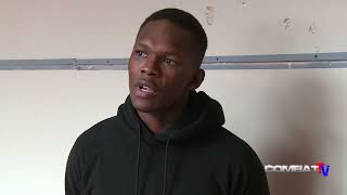 UFC 287: A determined Israel Adesanya on eve of leaving for showdown with Alex Pereira.