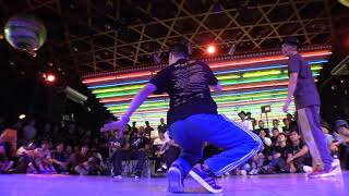 GUCCHON vs ACKY @ POPPING FOREVER JAPAN 2017 JUDGE CALL-OUT BATTLE