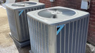 Two BRAND NEW 2022 Daikin Commercial Air Conditioners (Startup/Shutdown)