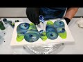 discover the power of art therapy create a beautiful acrylic pour painting with 5 straight pours