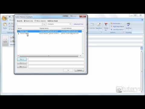 How to send your first email with Outlook 2007? How to send your first email with Outlook 2007?