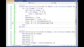 Visual Basic Arrays, Functions & Subs | Informatics 1A Full Lesson #1